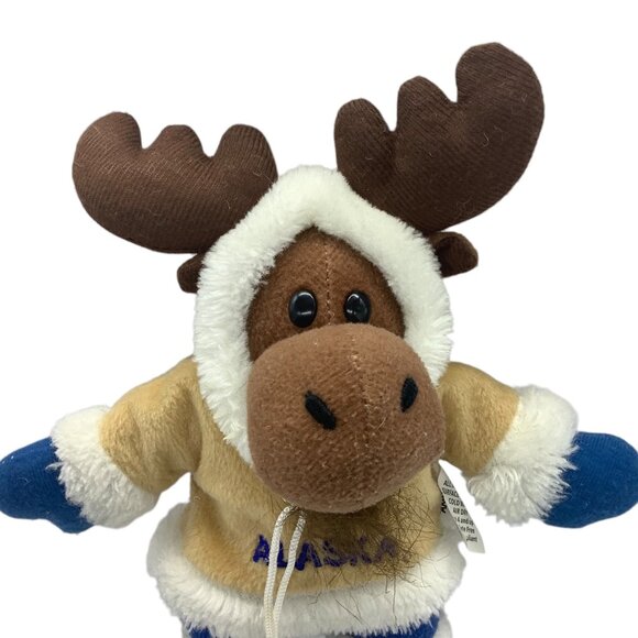 Alaska Moose Plush Toy Arctic Circle Enterprises LLC 10” Stuffed Animal - Picture 2 of 5